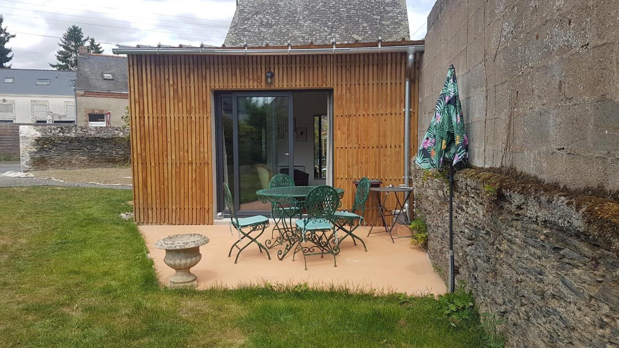 Nouveau Gite Beaulieu A Combrée Extérieur photo